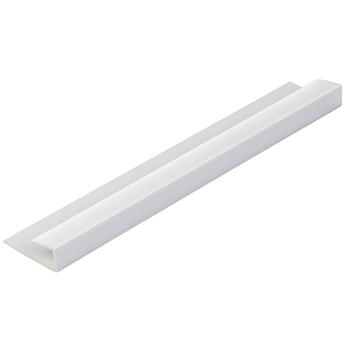 White 5mm Bathroom Panel End Cap (2.6m)