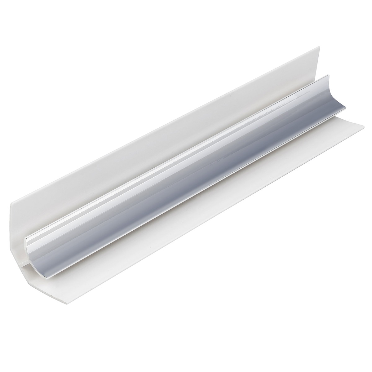 Chrome 5mm Wall Panel Internal Corner (2.6m)