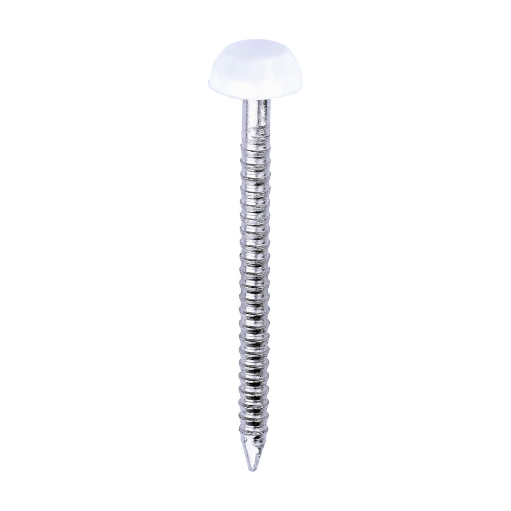 White 30mm Plastic Headed Pins (250 | TIMCO) White 30mm Plastic Headed Pins (250 | TIMCO)