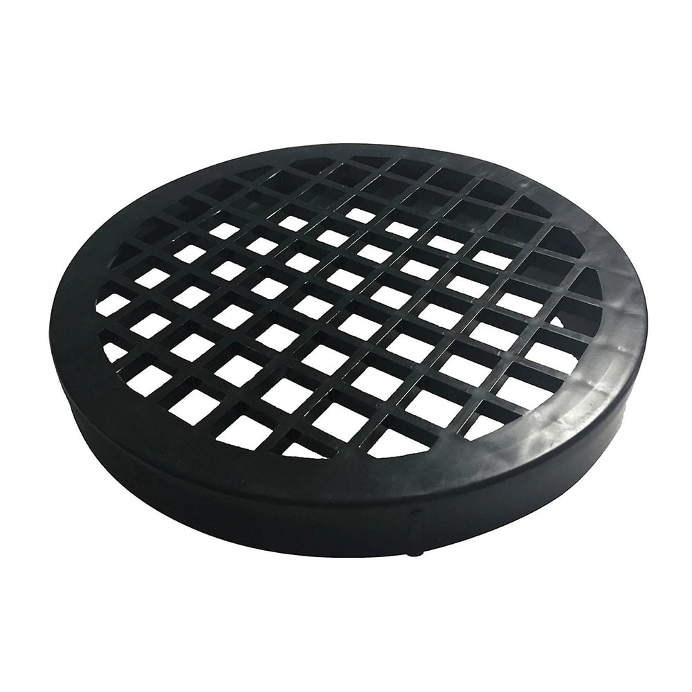 Black Circular Gully Grid for 110mm Underground System Black Circular Gully Grid for 110mm Underground System