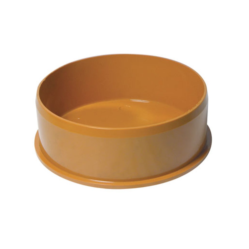 Terracotta 110mm Underground Solvent Weld Socket Plug Terracotta 110mm Underground Solvent Weld Socket Plug