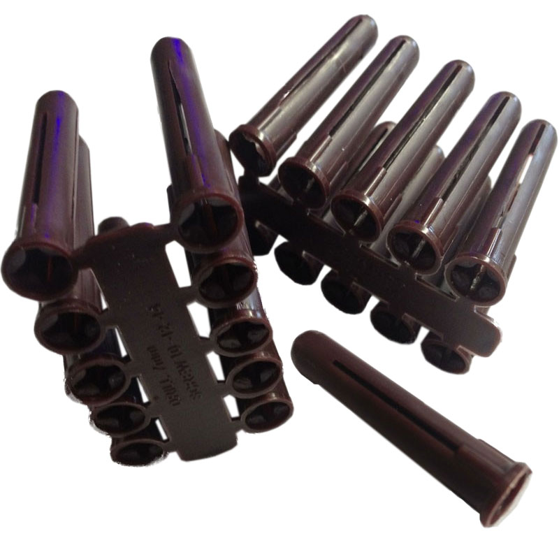 Brown 7mm Rawlplugs (7mm | 100 per box)