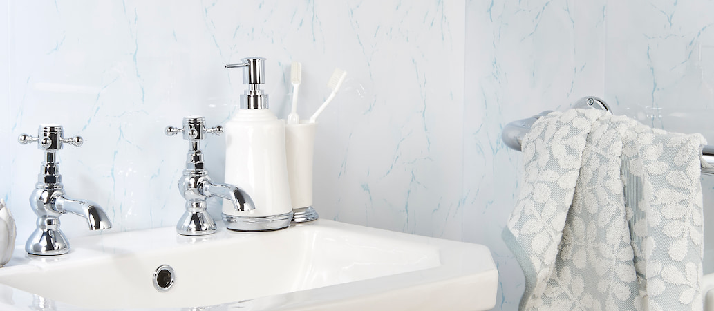 How to install PVC panels over existing tiles