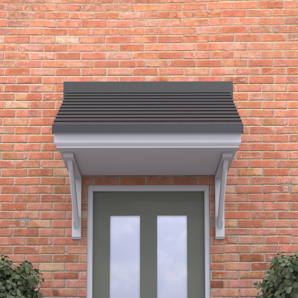 MONO PITCHED REPRODUCTION TILED EFFECT CANOPY