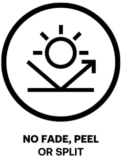 No Fade, Peel or Split