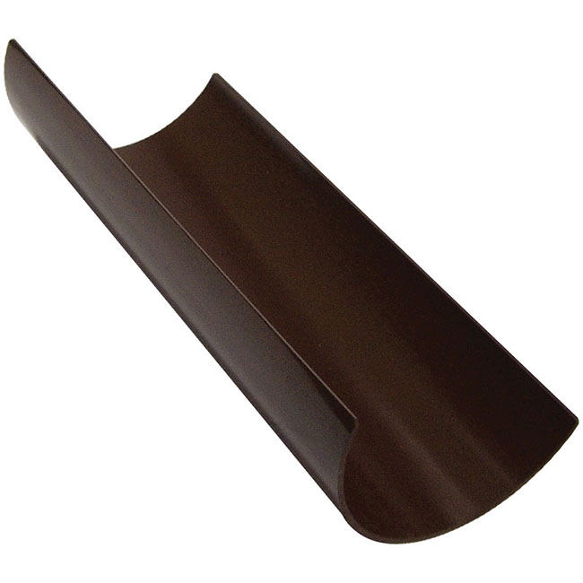 Brown 112mm Half Round Guttering