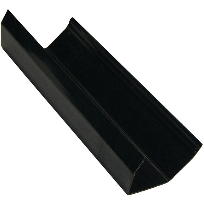 Black 117mm Square Guttering