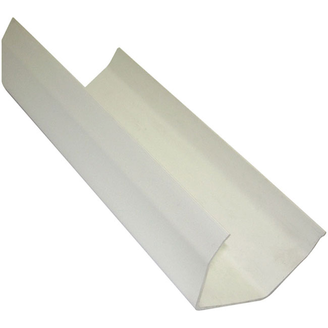 White 117mm Square Guttering