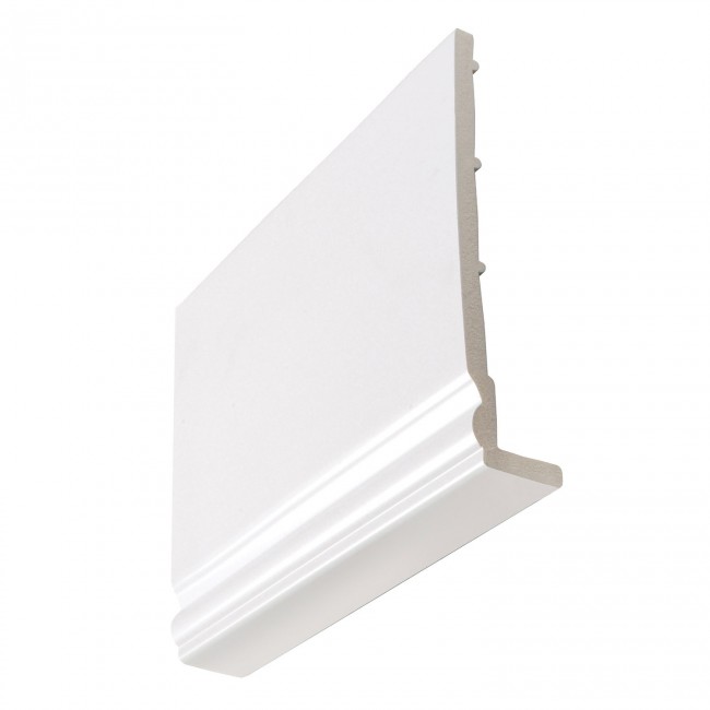 8mm Ogee White Fascia Boards